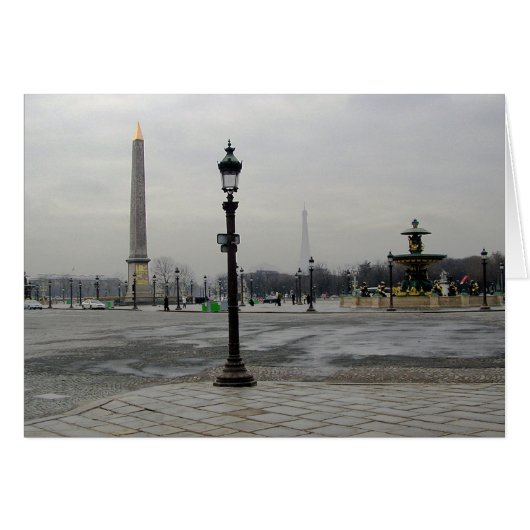 Upright Paris Cards (Front Horizontal)