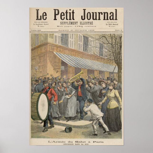 Uprising against a Salvation Army Poster (Front)