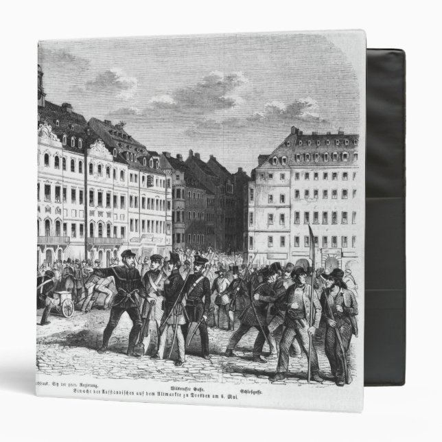 Uprising in Dresden 3 Ring Binder (Front/Inside)
