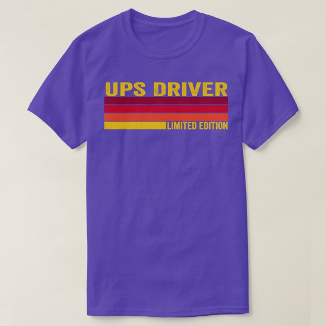 Ups Driver T-Shirt (Design Front)