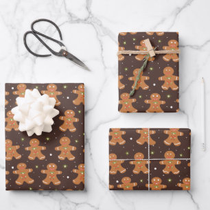 UPS Gingerbread Wrapping Paper Sheets