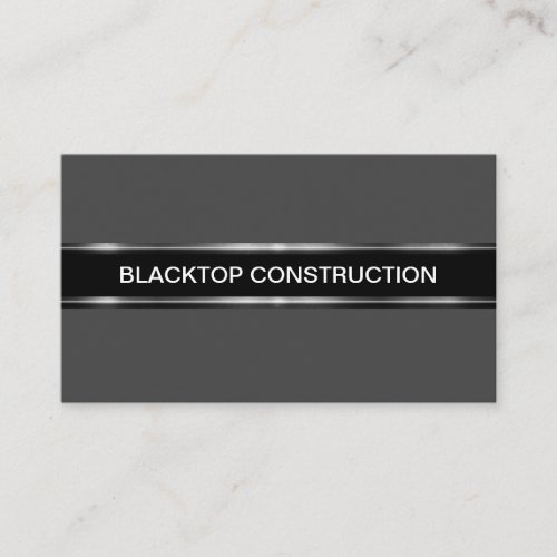 Upscale Construction Service Business Cards