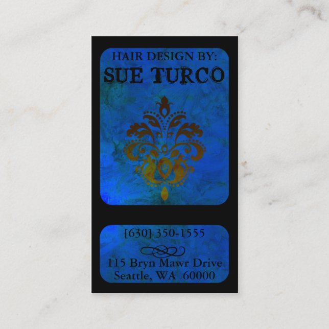 Upscale Modern Business Cards (Front)