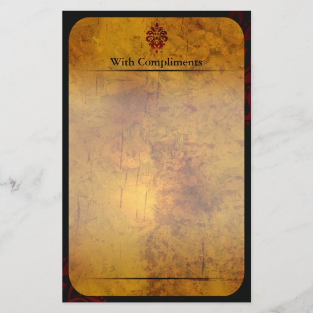 Upscale Modern Business Stationary Stationery (Front)