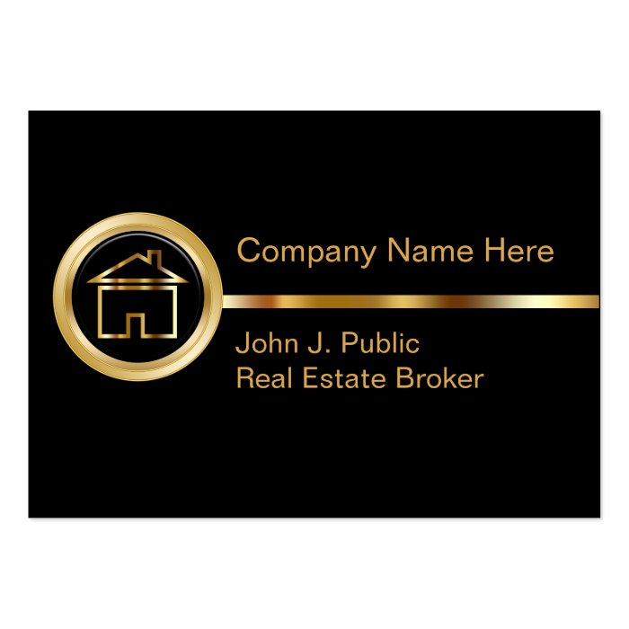 Upscale Real Estate Business Cards