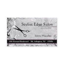 Upscale  Salon Appointment Business Card