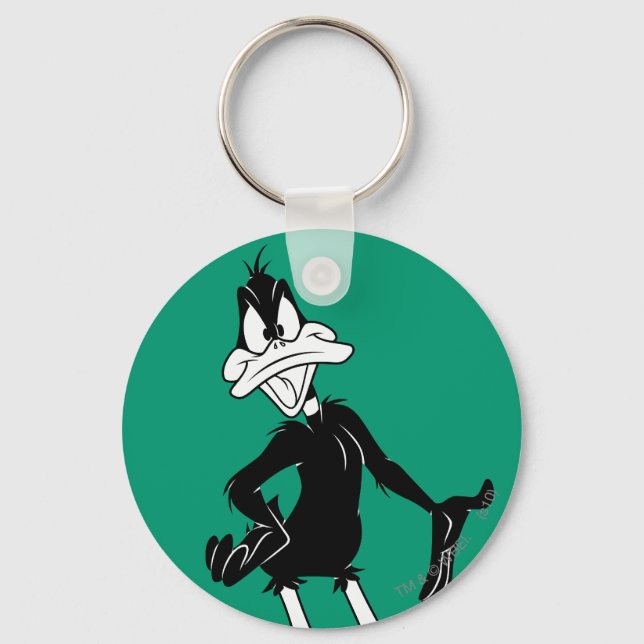 Upset DAFFY DUCK™ Keychain (Front)