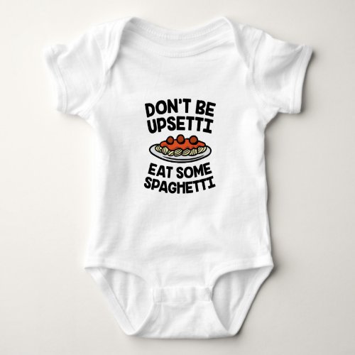 Upsetti Spaghetti Baby Bodysuit