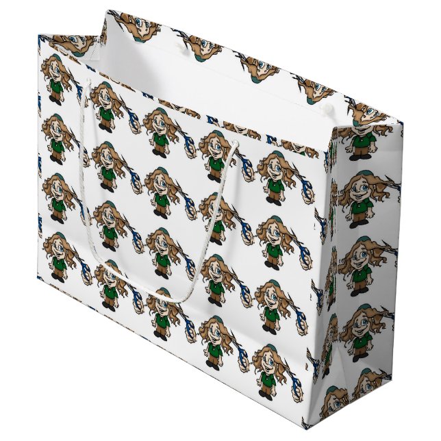 Upsherin Crafts Party Supplies Gift Bags (Front Angled)