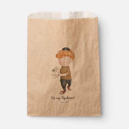 Upsherin Forest Animal Party Favor Bags