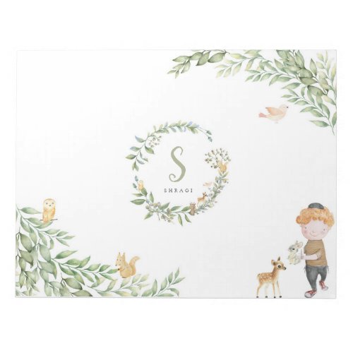Upsherin Forest Animal Placemats Notepad