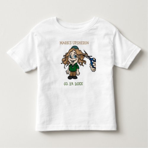 Upsherin Toddler 12M_5T Tops T_shirts