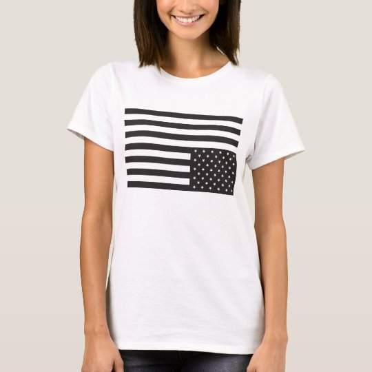 upside down american flag t shirt