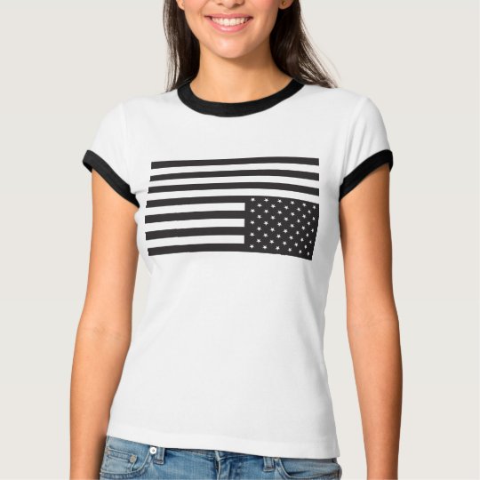 upside down american flag t shirt