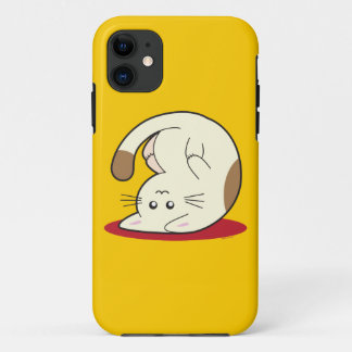 Upside Down Cat iPhone 11 Case