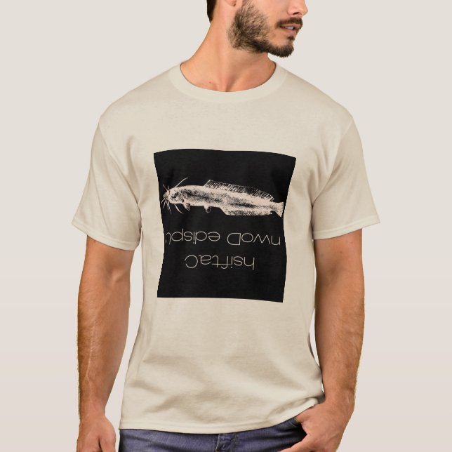 Upside Down Catfish T-Shirt (Front)