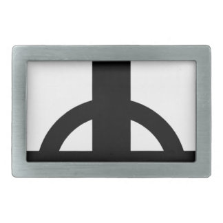 Upside Down Cross Belt Buckle