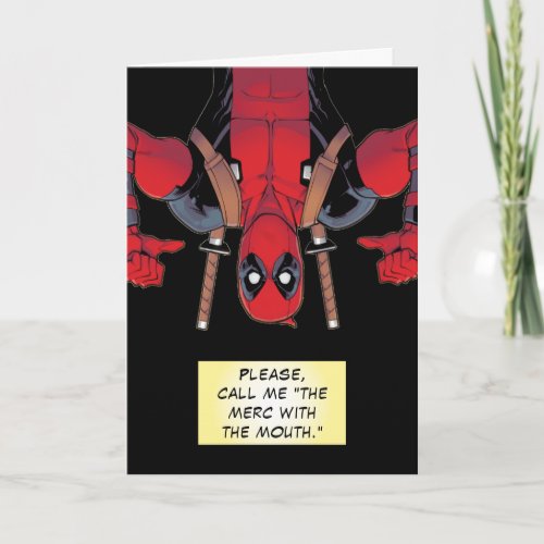 Upside_Down Deadpool Pointing To Self Card