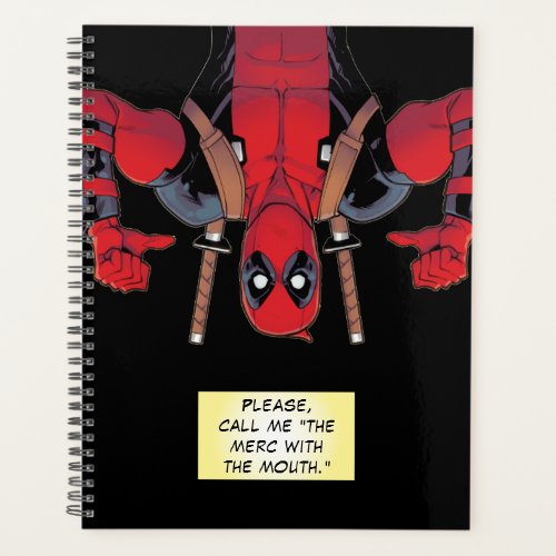 Upside_Down Deadpool Pointing To Self Planner