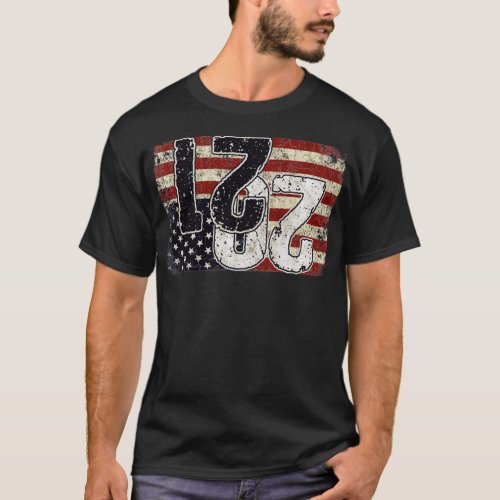 Upside Down Flag 2021 America in Distress  T_Shirt
