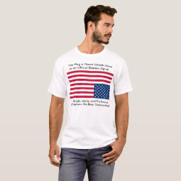 Upside Down Flag T-Shirt | Zazzle
