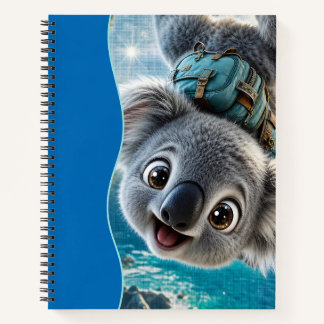 Upside-Down Koala Notebook