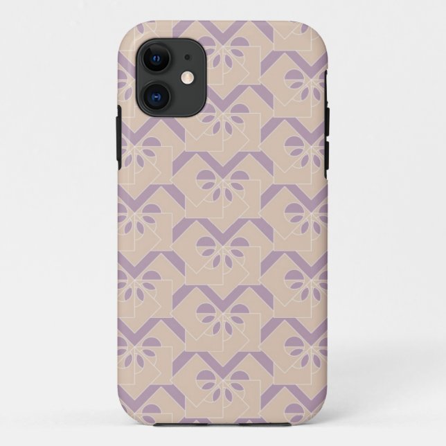 Upside down lavender pattern Case-Mate iPhone case (Back)