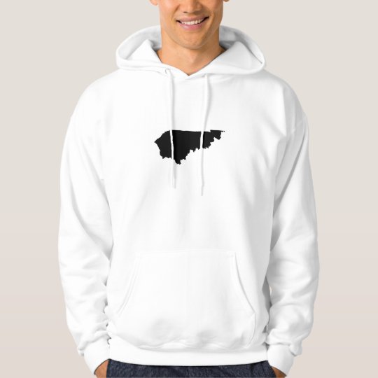 Upside Down Map of Kentucky Hoodie