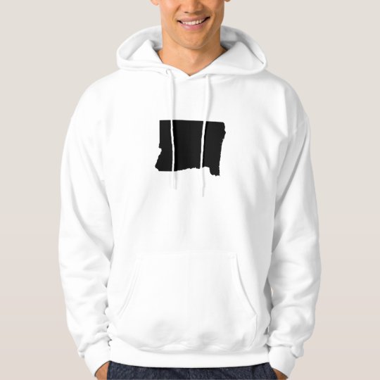Upside Down Map of Oregon Hoodie