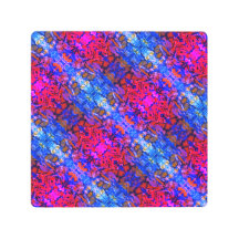 Upside Down Nightmare  Diagonal Abstract Painting