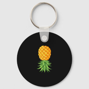 Upside Down Pineapple Cruise Gift For Couple Him H Keychain