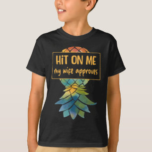Upside Down Pineapple Cruise Subtle Swinger Funny T-Shirt