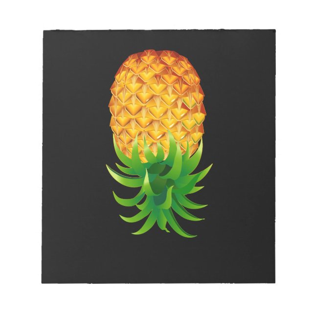 Upside Down Pineapple Notepad (Front)