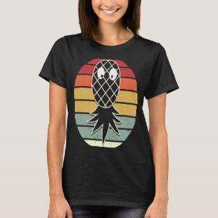 Upside Down Pineapple Retro Swinger Men Women T-Shirt
