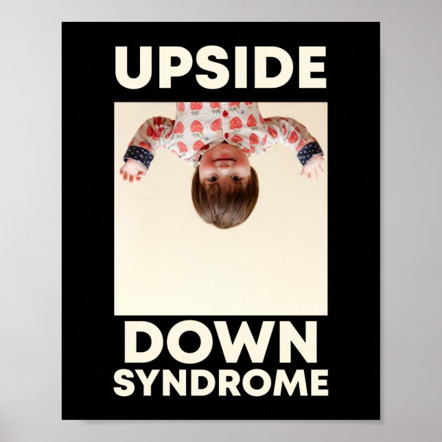 Upside Down Syndrome Awareness Special Education Poster (Front)