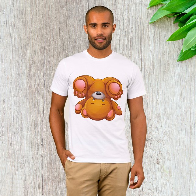 Upside Down Teddy Bear Mens T-Shirt (Creator Uploaded)