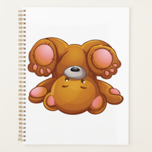 Upside Down Teddy Bear Planner