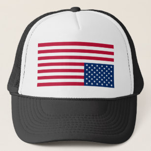 Upside Down USA Flag (Distress Signal) Trucker Hat