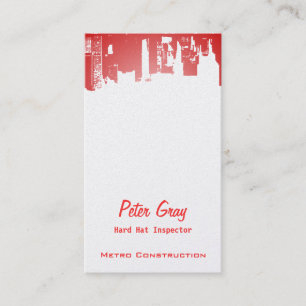Upside Downtown Midnight New Gray Dient Business Card
