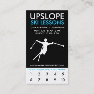 upslope ski lessons rewards program loyalty card
