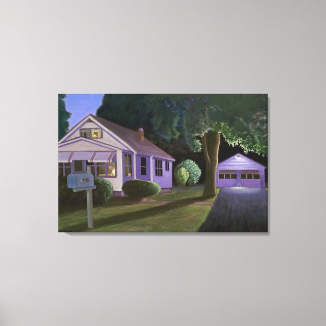 Upstairs Downstairs 2006 Canvas Print (Front)