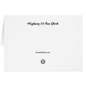Upstate New York Cards (Back Horizontal)