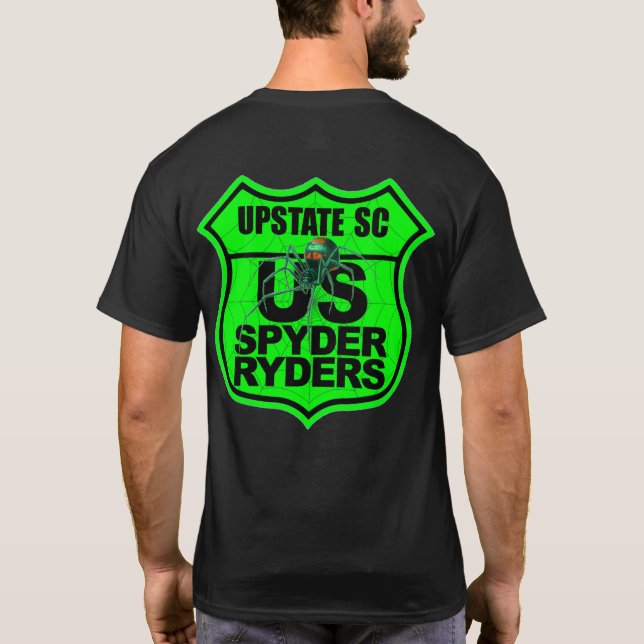 Upstate SC Chapter - Logo 2-Sided Green T-Shirt (Back)