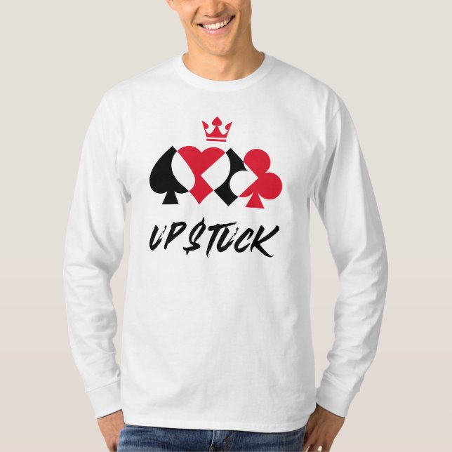 UpStuck Suits unisex long sleeve t-shirt (Front)