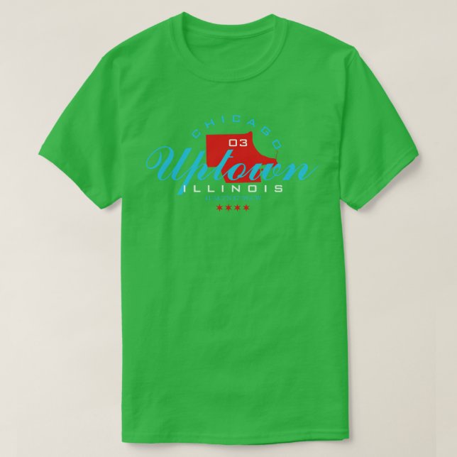 Uptown Chicago TShirt (Design Front)