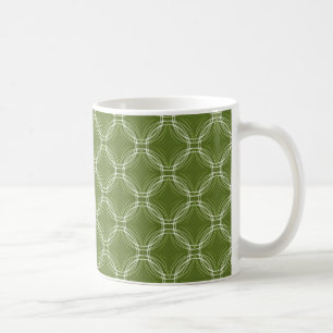 Uptown Elegance Mug, Lime Green Coffee Mug