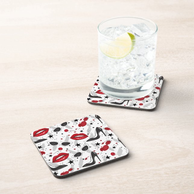 Uptown Girl Beverage Coaster (Right Side)