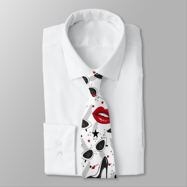 Uptown Girl Neck Tie (Tied)