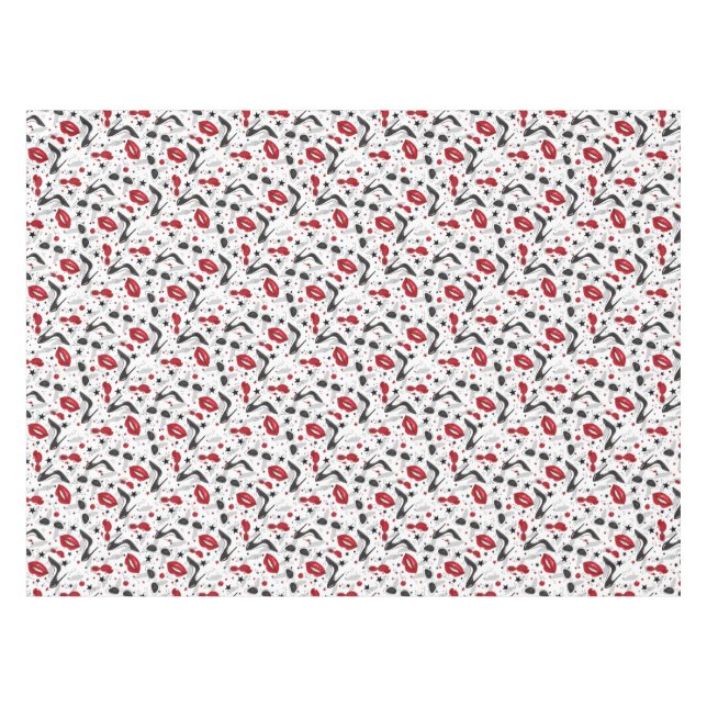 Uptown Girl Tablecloth (Front (Horizontal))