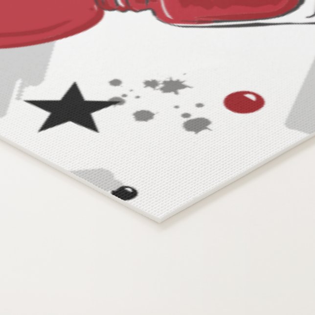 Uptown Girl Yoga Mat (Detail)